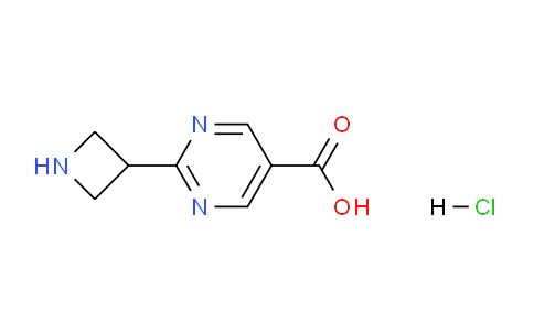 CAS No. 1447606-21-4, 2-(Azetidin-3-yl)pyrimidine-5-carboxylic acid hydrochloride