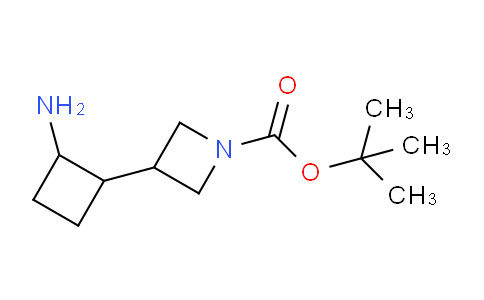 CAS No. 1823805-31-7, tert-Butyl 3-(2-aminocyclobutyl)azetidine-1-carboxylate
