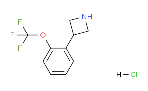 CAS No. 1956334-37-4, 3-(2-(Trifluoromethoxy)phenyl)azetidine hydrochloride