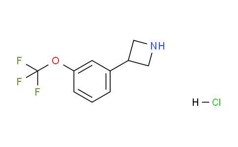 CAS No. 1956377-45-9, 3-(3-(Trifluoromethoxy)phenyl)azetidine hydrochloride