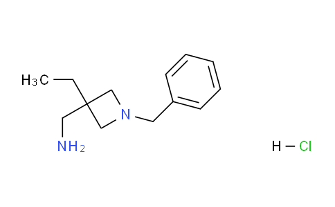 CAS No. 1823922-64-0, (1-Benzyl-3-ethylazetidin-3-yl)methanamine hydrochloride