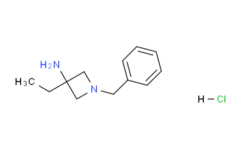 CAS No. 1956321-70-2, 1-Benzyl-3-ethylazetidin-3-amine hydrochloride
