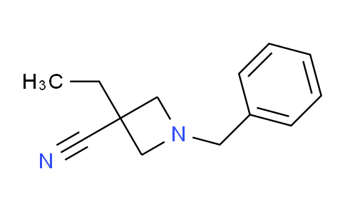CAS No. 1609647-01-9, 1-Benzyl-3-ethylazetidine-3-carbonitrile