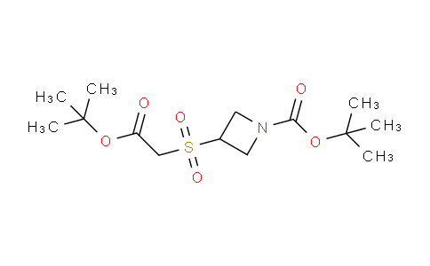CAS No. 1504589-29-0, tert-Butyl 3-((2-(tert-butoxy)-2-oxoethyl)sulfonyl)azetidine-1-carboxylate