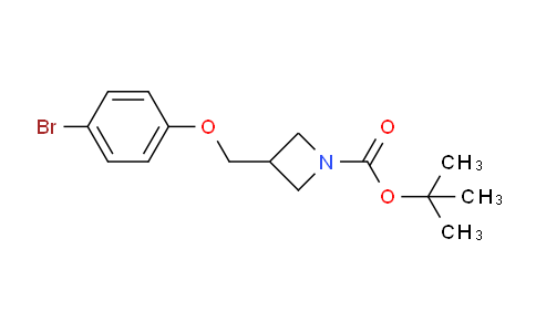 CAS No. 1422524-58-0, tert-Butyl 3-((4-bromophenoxy)methyl)azetidine-1-carboxylate