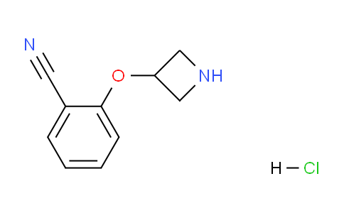 CAS No. 1956381-53-5, 2-(Azetidin-3-yloxy)benzonitrile hydrochloride