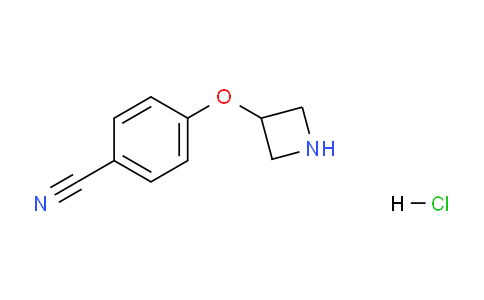 CAS No. 1236862-00-2, 4-(Azetidin-3-yloxy)benzonitrile hydrochloride