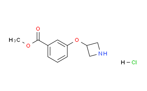 CAS No. 1956376-78-5, Methyl 3-(azetidin-3-yloxy)benzoate hydrochloride