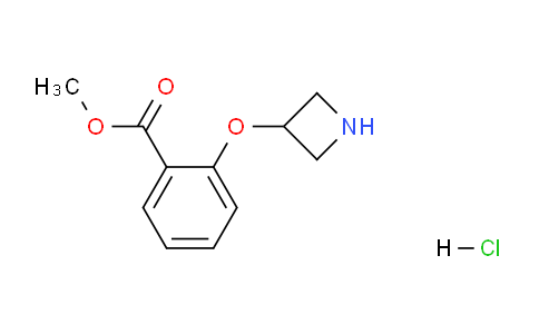 CAS No. 1956376-48-9, Methyl 2-(azetidin-3-yloxy)benzoate hydrochloride