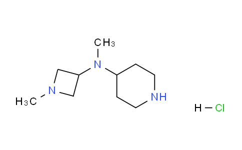 CAS No. 1824025-59-3, N-Methyl-N-(1-methylazetidin-3-yl)piperidin-4-amine hydrochloride