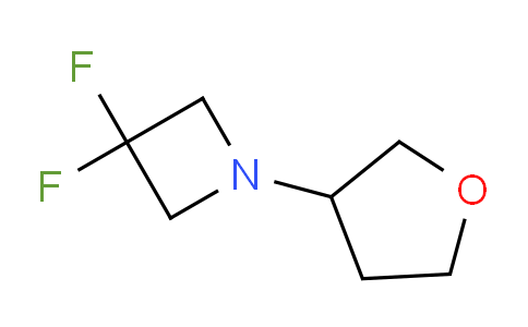 CAS No. 1824025-73-1, 3,3-Difluoro-1-(tetrahydrofuran-3-yl)azetidine