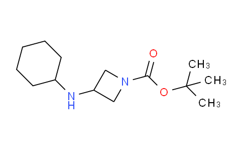CAS No. 1481480-76-5, tert-Butyl 3-(cyclohexylamino)azetidine-1-carboxylate