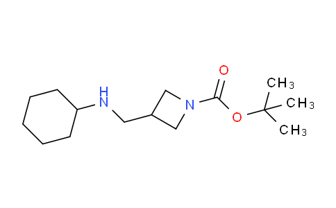 CAS No. 1772603-99-2, tert-Butyl 3-((cyclohexylamino)methyl)azetidine-1-carboxylate
