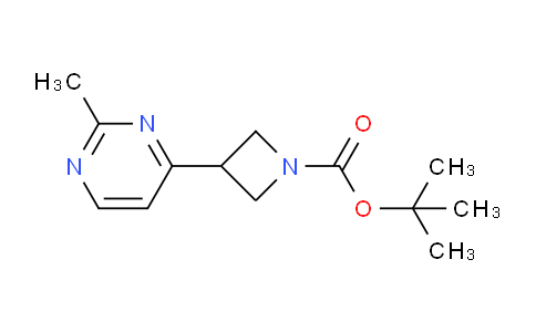 CAS No. 1956370-48-1, tert-Butyl 3-(2-methylpyrimidin-4-yl)azetidine-1-carboxylate