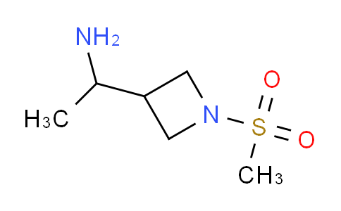 CAS No. 1450660-64-6, 1-(1-(Methylsulfonyl)azetidin-3-yl)ethanamine