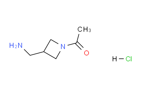 CAS No. 1803580-89-3, 1-(3-(Aminomethyl)azetidin-1-yl)ethanone hydrochloride