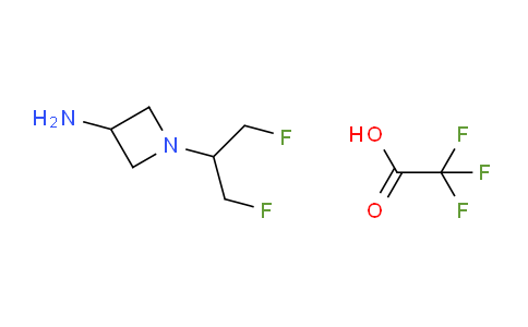 CAS No. 1956380-87-2, 1-(1,3-Difluoropropan-2-yl)azetidin-3-amine 2,2,2-trifluoroacetate