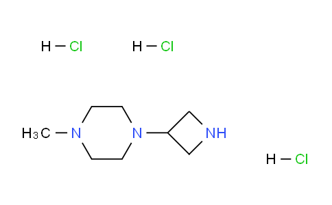 CAS No. 1803590-57-9, 1-(Azetidin-3-yl)-4-methylpiperazine trihydrochloride