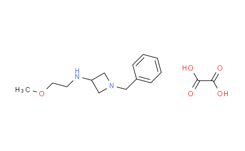 CAS No. 1956382-06-1, 1-Benzyl-N-(2-methoxyethyl)azetidin-3-amine oxalate