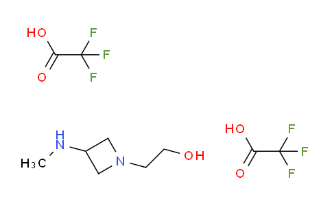 CAS No. 1956328-03-2, 2-(3-(Methylamino)azetidin-1-yl)ethanol bis(2,2,2-trifluoroacetate)