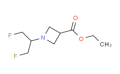 CAS No. 1956310-26-1, Ethyl 1-(1,3-difluoropropan-2-yl)azetidine-3-carboxylate