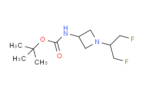 CAS No. 1956332-28-7, tert-Butyl (1-(1,3-difluoropropan-2-yl)azetidin-3-yl)carbamate