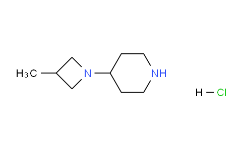 CAS No. 1956371-11-1, 4-(3-Methylazetidin-1-yl)piperidine hydrochloride