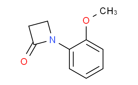 CAS No. 1309606-50-5, 1-(2-Methoxyphenyl)azetidin-2-one