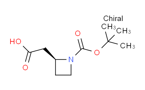 CAS No. 1289384-58-2, (S)-2-(1-(tert-Butoxycarbonyl)azetidin-2-yl)acetic acid