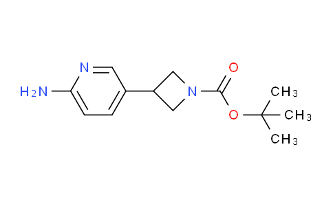 CAS No. 1346673-86-6, tert-Butyl 3-(6-aminopyridin-3-yl)azetidine-1-carboxylate