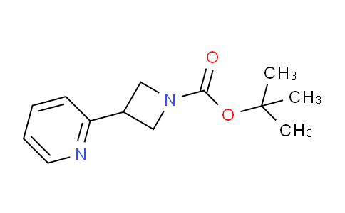 CAS No. 206446-39-1, tert-Butyl 3-(pyridin-2-yl)azetidine-1-carboxylate