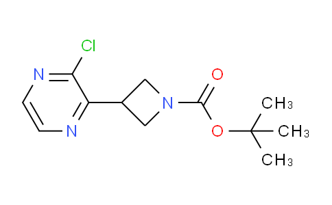 CAS No. 1227068-60-1, tert-Butyl 3-(3-chloropyrazin-2-yl)azetidine-1-carboxylate
