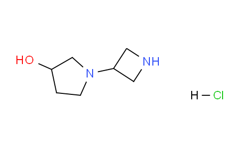 CAS No. 178311-54-1, 1-(Azetidin-3-yl)pyrrolidin-3-ol hydrochloride