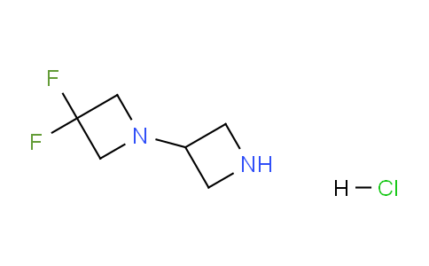 CAS No. 1257294-10-2, 3,3-Difluoro-1,3'-biazetidine hydrochloride