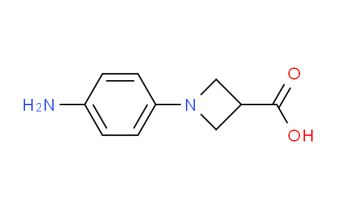 CAS No. 887595-85-9, 1-(4-Aminophenyl)azetidine-3-carboxylic acid