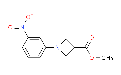 CAS No. 887596-02-3, Methyl 1-(3-nitrophenyl)azetidine-3-carboxylate