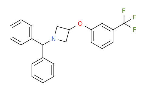 CAS No. 96568-52-4, 1-Benzhydryl-3-(3-(trifluoromethyl)phenoxy)azetidine