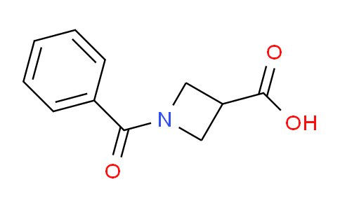 CAS No. 97639-63-9, 1-Benzoylazetidine-3-carboxylic acid