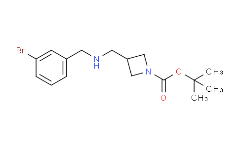 CAS No. 887589-82-4, tert-Butyl 3-(((3-bromobenzyl)amino)methyl)azetidine-1-carboxylate