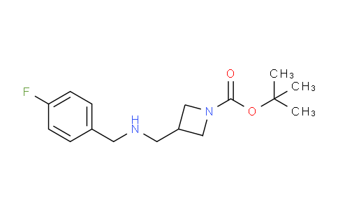 MC719613 | 887590-16-1 | tert-Butyl 3-(((4-fluorobenzyl)amino)methyl)azetidine-1-carboxylate