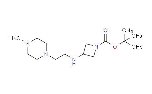 CAS No. 887580-82-7, tert-Butyl 3-((2-(4-methylpiperazin-1-yl)ethyl)amino)azetidine-1-carboxylate