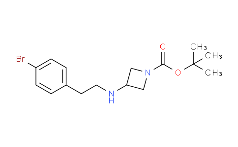 CAS No. 887579-92-2, tert-Butyl 3-((4-bromophenethyl)amino)azetidine-1-carboxylate