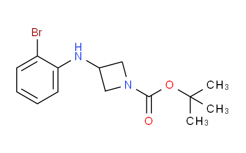 CAS No. 887579-47-7, tert-Butyl 3-((2-bromophenyl)amino)azetidine-1-carboxylate