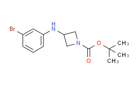 CAS No. 887579-41-1, tert-Butyl 3-((3-bromophenyl)amino)azetidine-1-carboxylate
