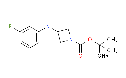 CAS No. 887580-05-4, tert-Butyl 3-((3-fluorophenyl)amino)azetidine-1-carboxylate