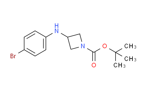CAS No. 887579-54-6, tert-Butyl 3-((4-bromophenyl)amino)azetidine-1-carboxylate