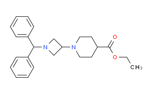 CAS No. 178311-90-5, Ethyl 1-(1-benzhydrylazetidin-3-yl)piperidine-4-carboxylate