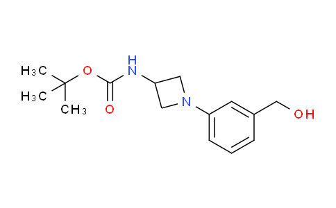 CAS No. 889956-21-2, tert-Butyl (1-(3-(hydroxymethyl)phenyl)azetidin-3-yl)carbamate