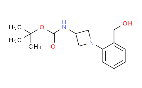 CAS No. 889956-19-8, tert-Butyl (1-(2-(hydroxymethyl)phenyl)azetidin-3-yl)carbamate