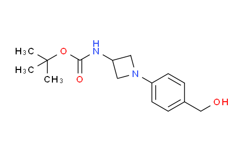 CAS No. 889956-24-5, tert-Butyl (1-(4-(hydroxymethyl)phenyl)azetidin-3-yl)carbamate